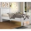Cama de Solteiro Pérola Branca